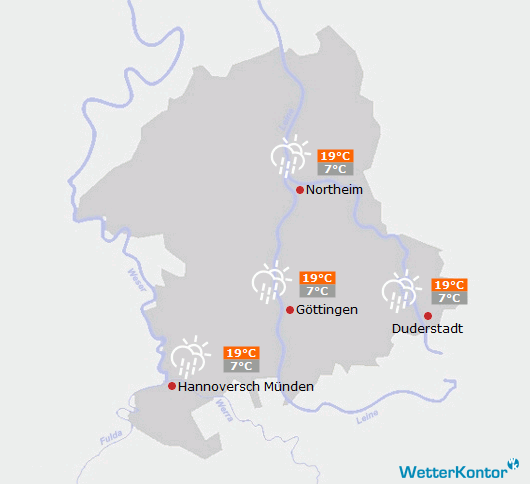 Vorhersage Region